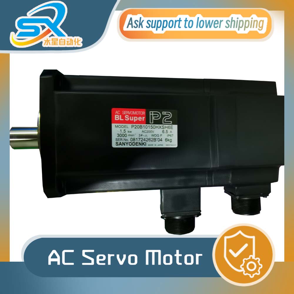 Servo Motor - SANYO DENKI Drip-proof Servo Motor P20B10150HXSH6E