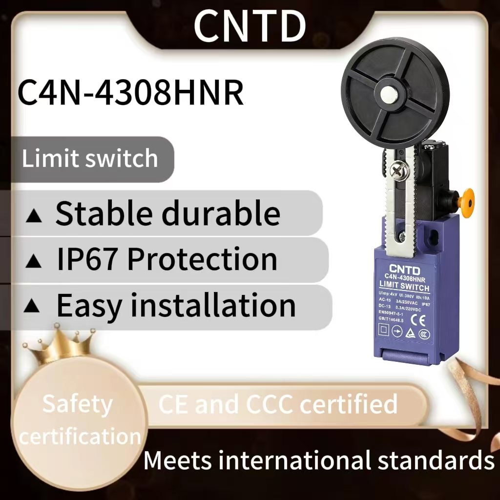 Limit Switch - CNTD C4N-4308HNR C4N-4A2HR Manual Reset Limit