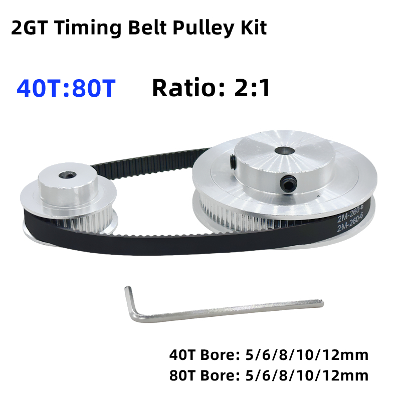 Gt2 Belt - 2GT 2M 80Teeth 40T GT2 40Teeth