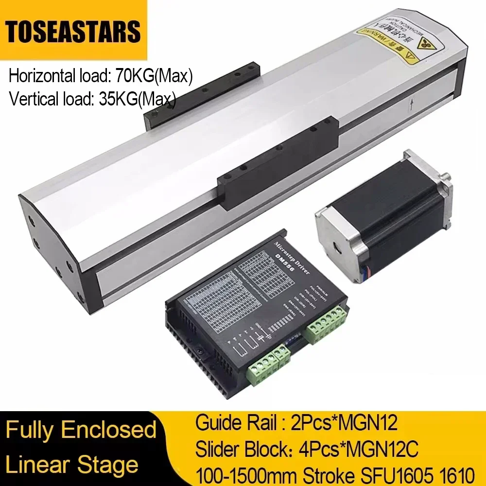 Linear Rail - Fully Enclosed Linear Rail Guide Slide