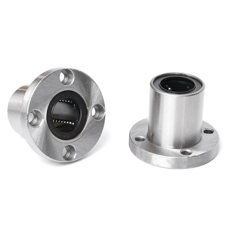 Linear Rod 8Mm - Round flange linear bearing LMF6UU LMF8UU
