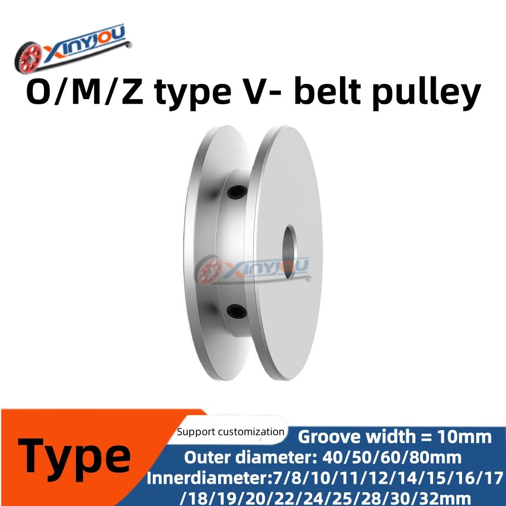 V Slot Wheel - O-Type Z-Type M-Type Triangular Belt Pulley