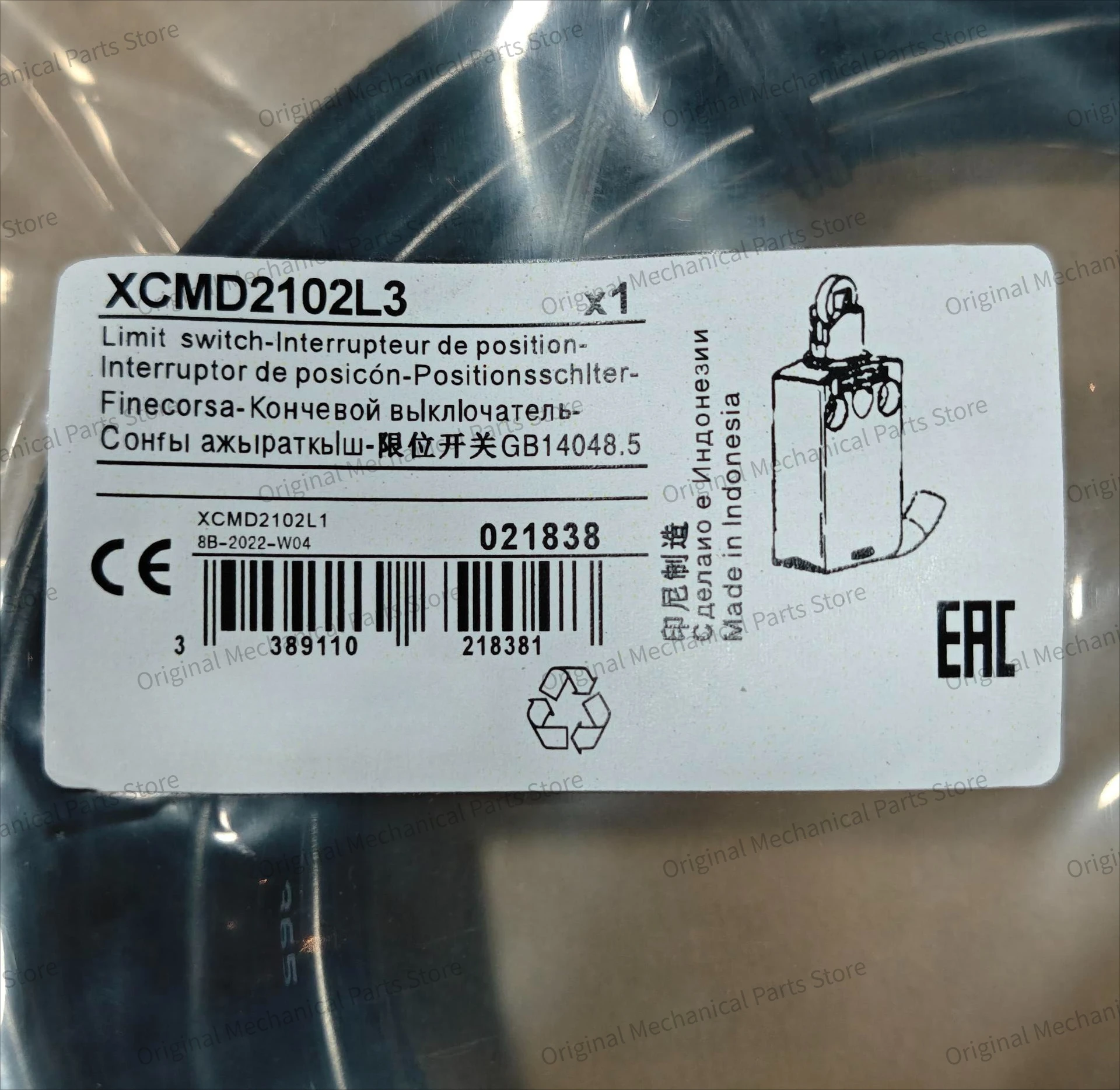Limit Switch - Brand New 1Pcs XCMD2102L3 Limit Switch