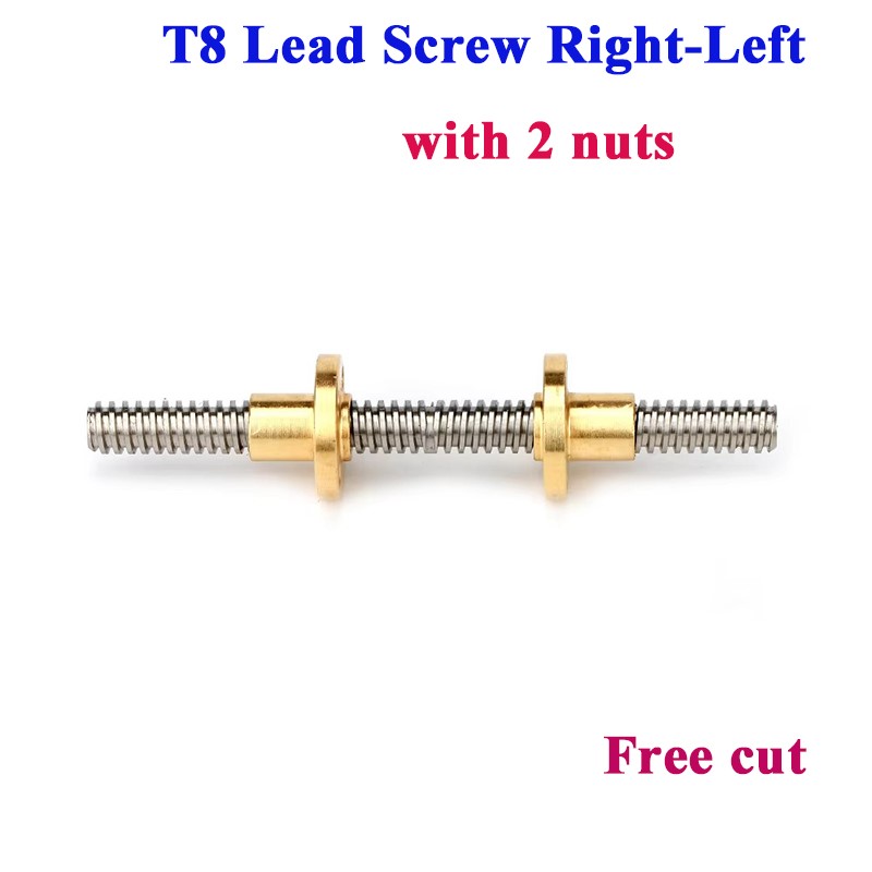 Lead Screw 8Mm - T8 Lead Screw Right-Left Thread Lead