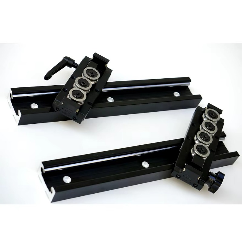 Linear Rail - Oxidized Black Built-in Dual Shaft Linear
