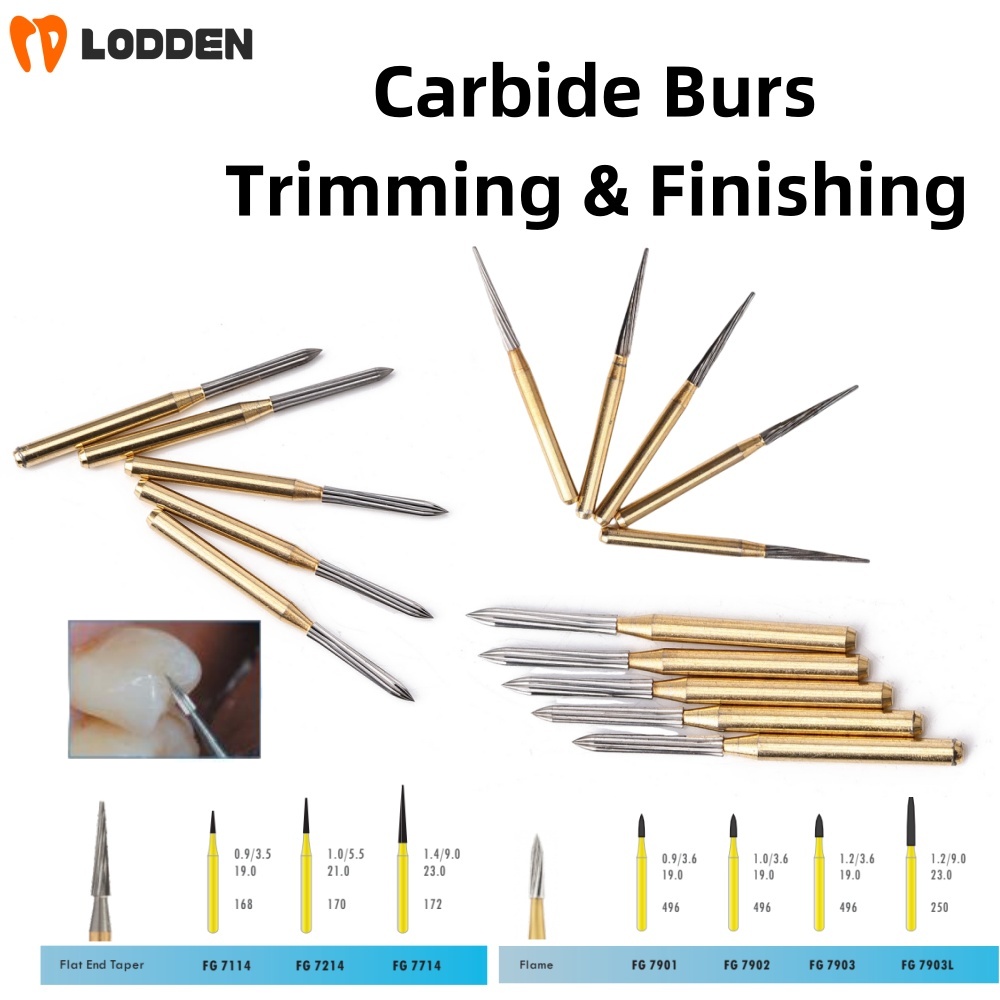 Carbide End Mill - Dental Clinic Burs Trimming & Finishing