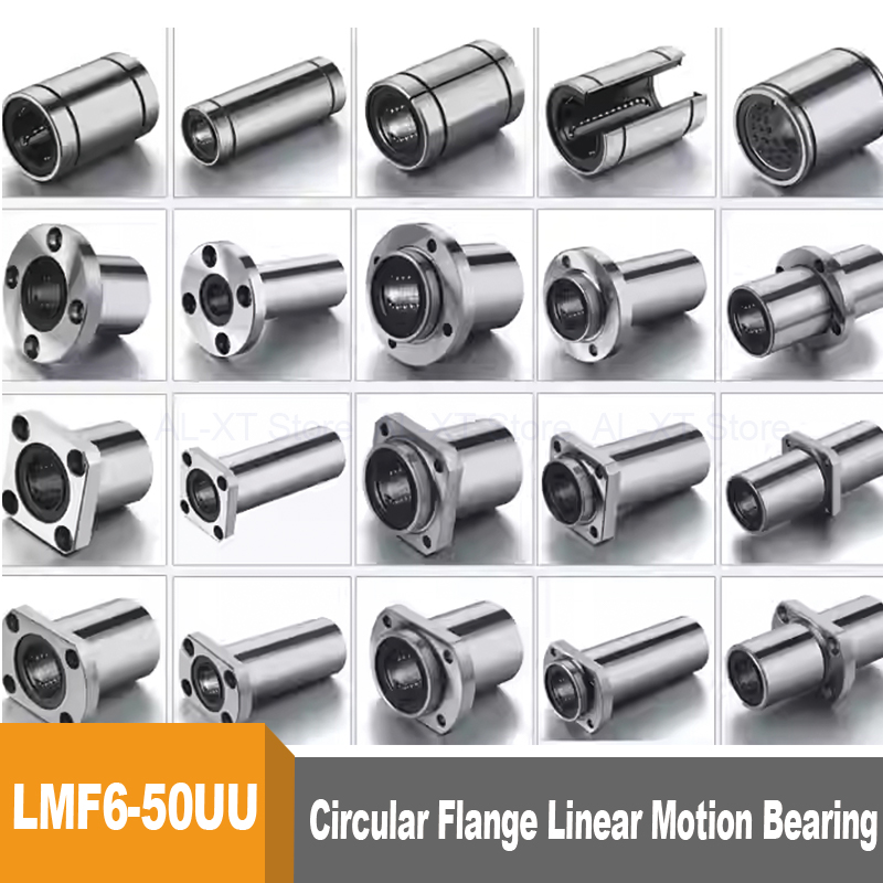 Linear Rod 8Mm - 1Pcs 6mm/8mm/10mm/12mm/13mm/16mm/20mm/25-50mm LMF Series LMF6UU-50UU Round