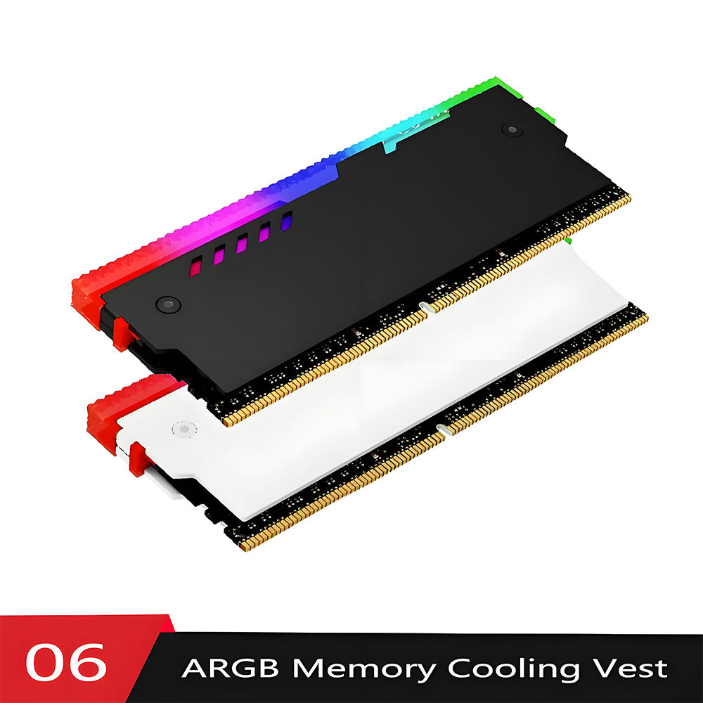 Aluminium Extrusion - Desktop Computer Ram Heatsink ARGB DDR5