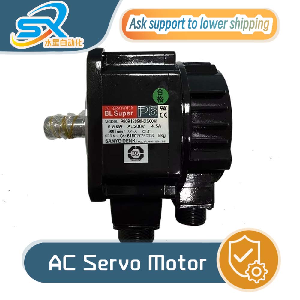 Servo Motor - SANYO AC Servo Motor Industrial Automation