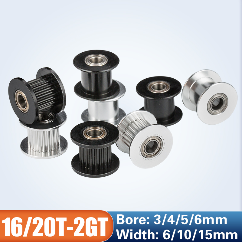 Gt2 Belt - GT2 Idler Timing Pulley 16-tooth 20-Teeth