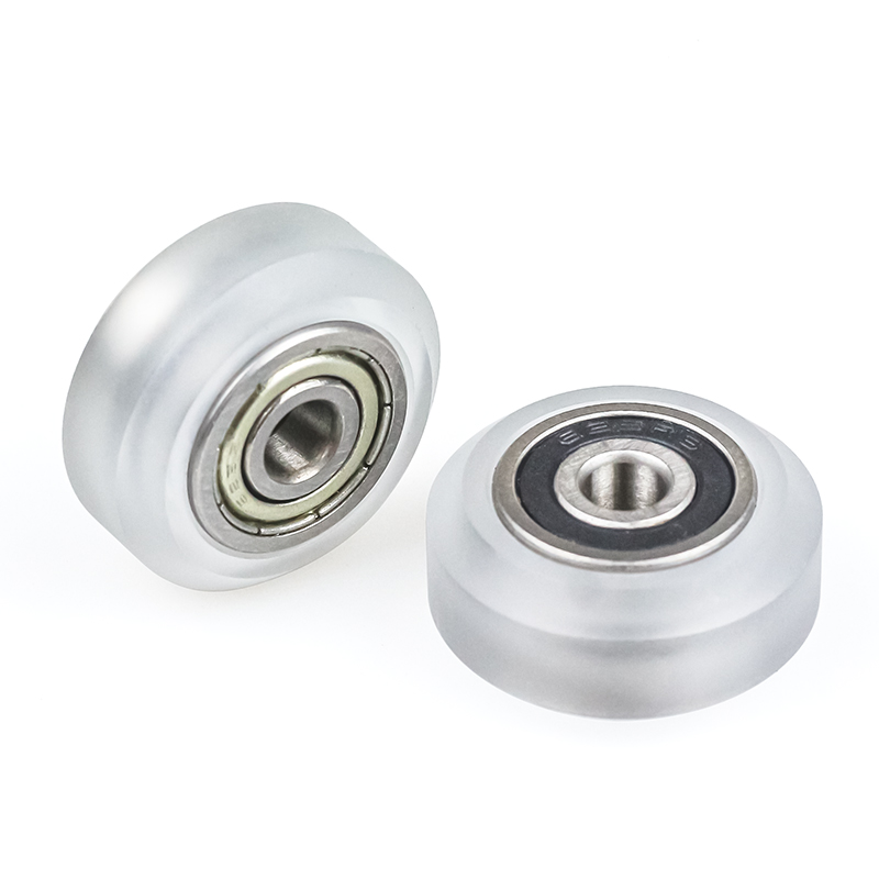 V Slot Wheel - 10pcs/lot High Precision CNC Clear Polycarbonate