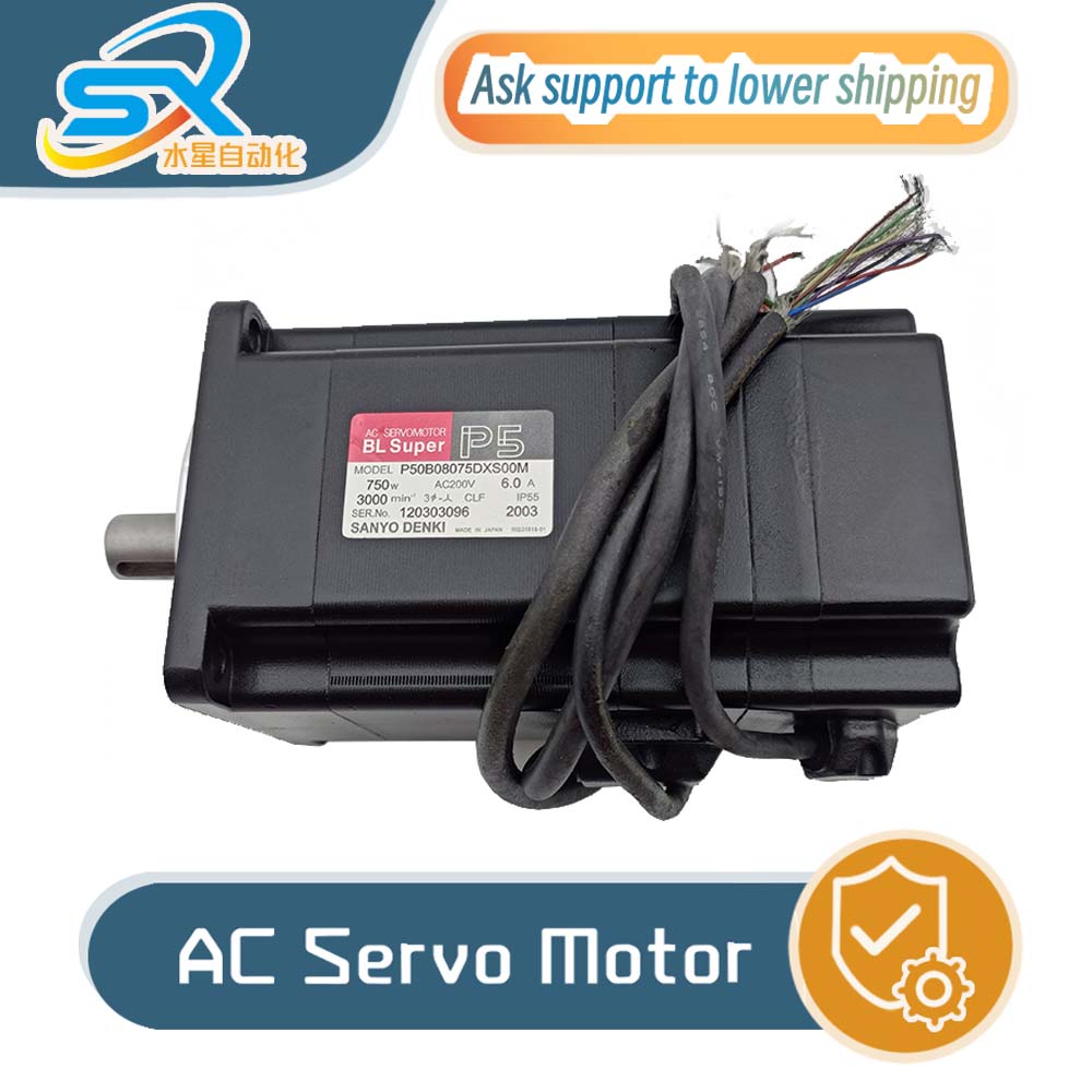 Servo Motor - 100% TEST OK Sanyo AC Servo
