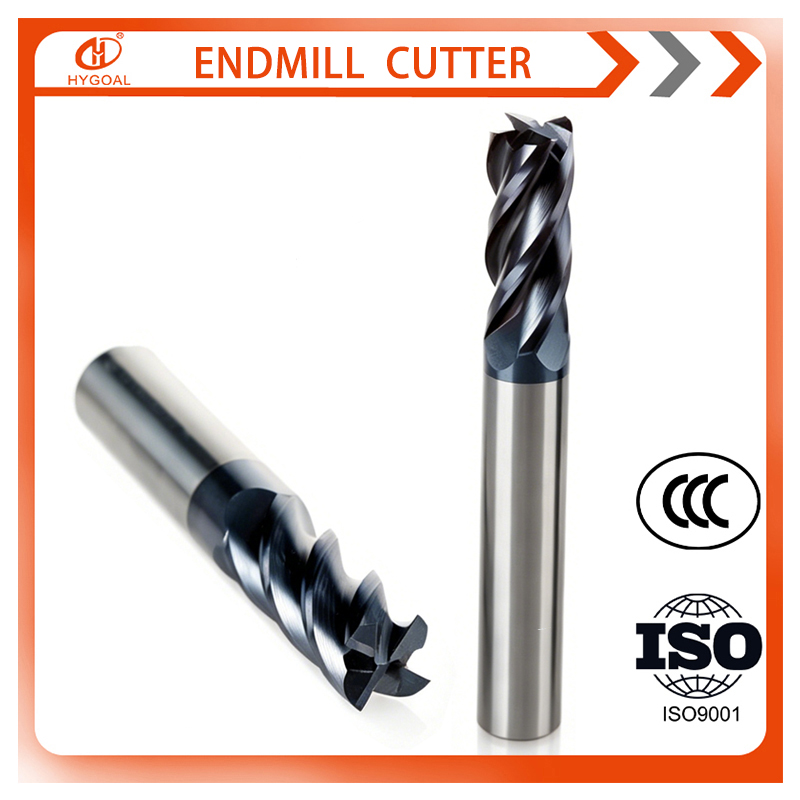 Carbide End Mill - HYGOAL Carbide End Mill 4 Flute