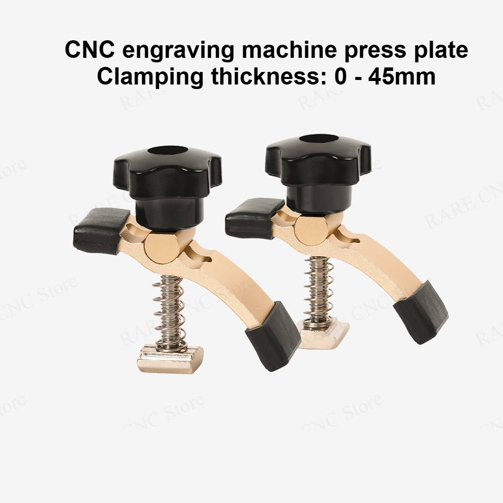 3018 Aluminium Cnc - 2PCS Aluminum Alloy T‑Track Hold‑Down Clamp