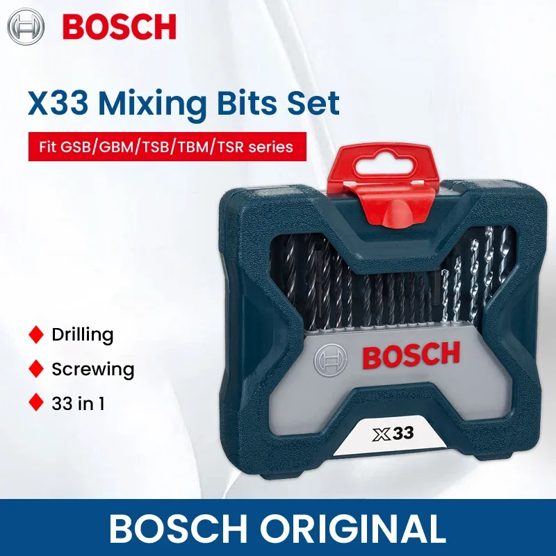 Bosch X33 Drill Bit Screwdrive - Drill Bit Set recension och pris
