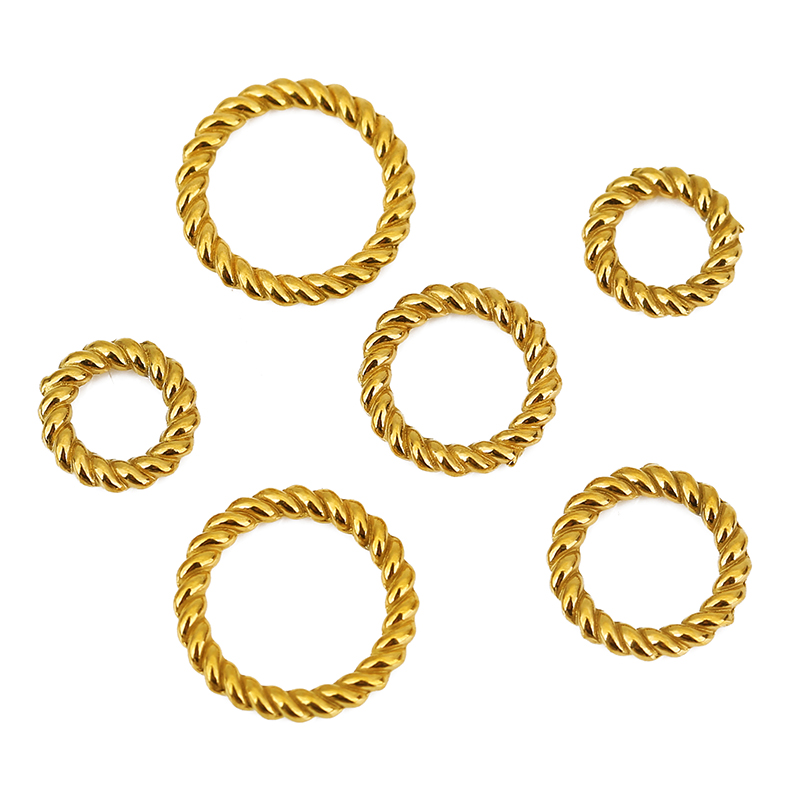 10pcs PVD Never Fade Stainless - Coupling 8Mm recension och pris
