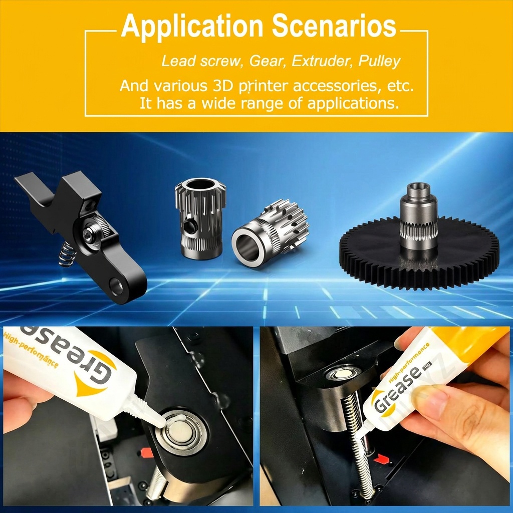 3D Printer Grease Lubricating  - Aluminium Profile 2020 recension och pris