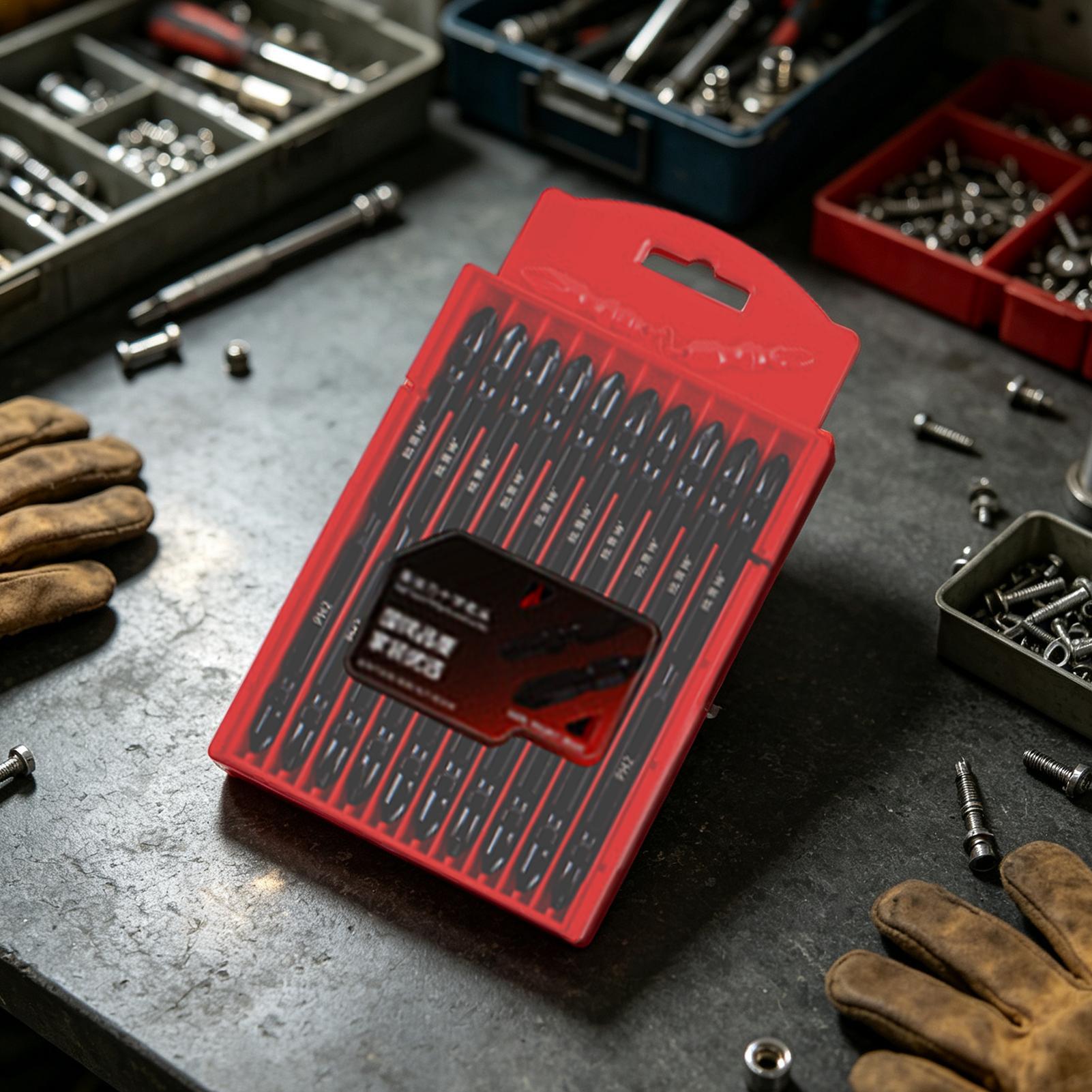 Screwdriver Bit Set Double-End - End Mill Set recension och pris