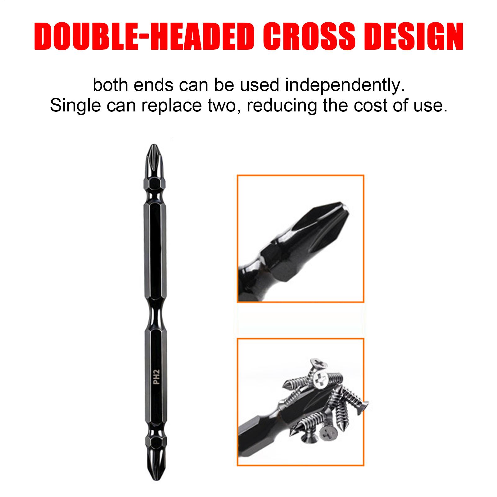 Screwdriver Bit Set Double-End - End Mill Set recension och pris