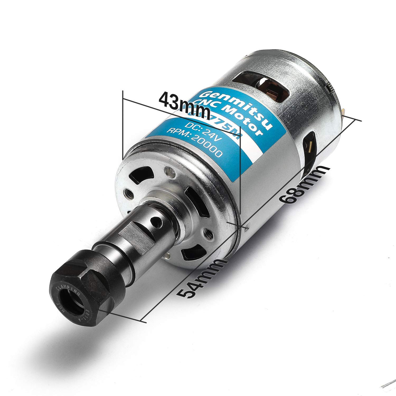 Genmitsu GS-775M 20000RPM 775  - 3018 Cnc recension och pris