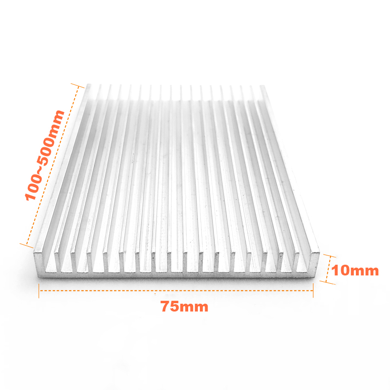Ultra Thin 75x10mm Aluminum He - Aluminium Extrusion recension och pris