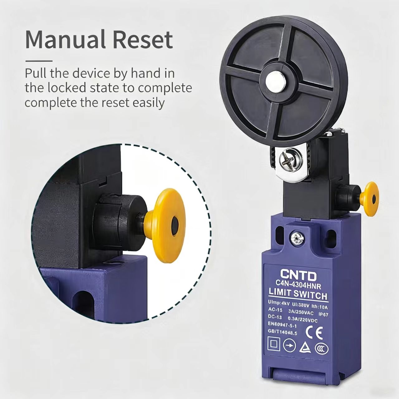 CNTD C4N-4308HNR C4N-4A2HR Man - Limit Switch recension och pris