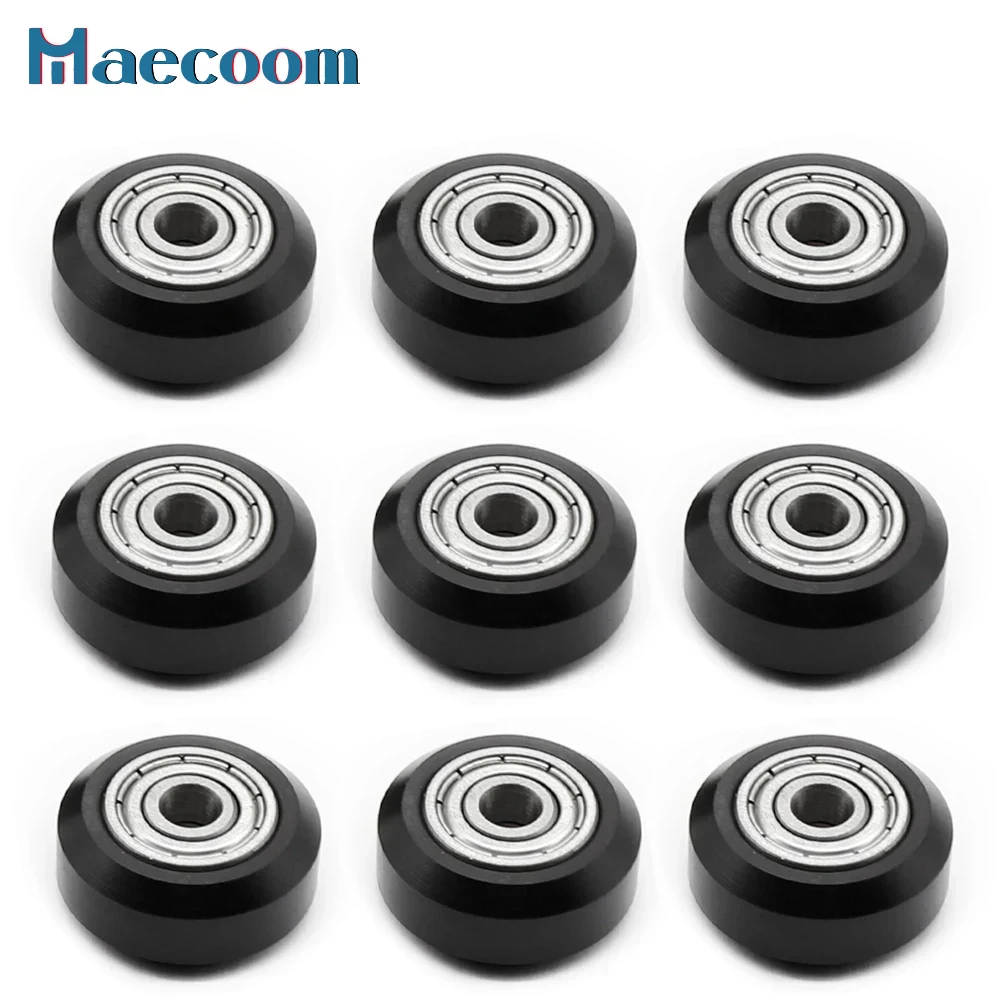 12/24pcs CNC Plastic POM Wheel - V Slot Wheel recension och pris