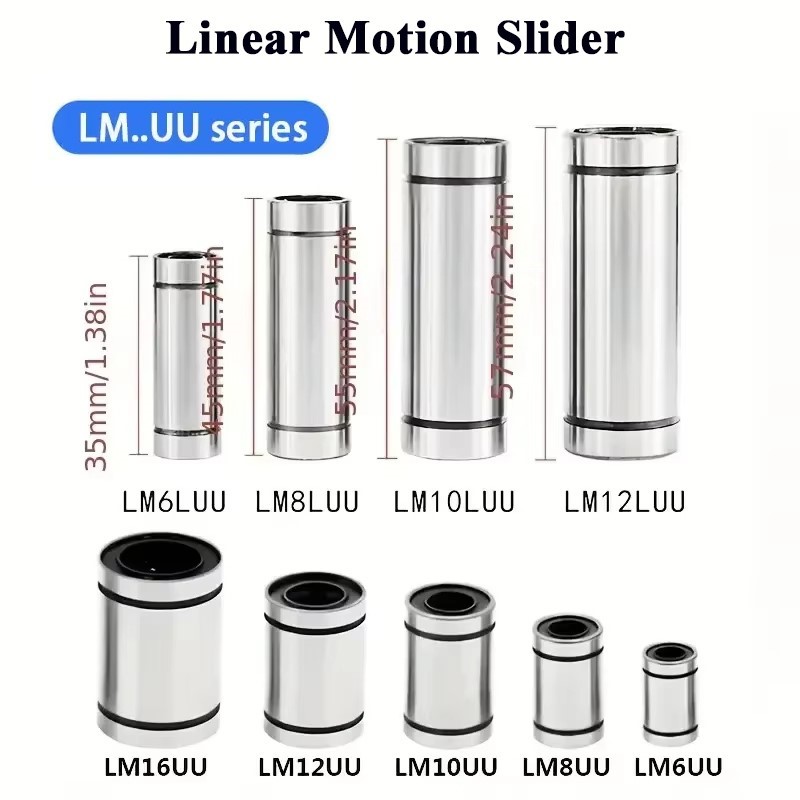 4/10pcs LM3UU LM4UU LM5UU LM6U - Lm8Uu Bearing recension och pris