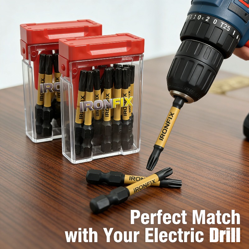 High Quality 20pcs T25 Screwdr - Drill Bit Set recension och pris