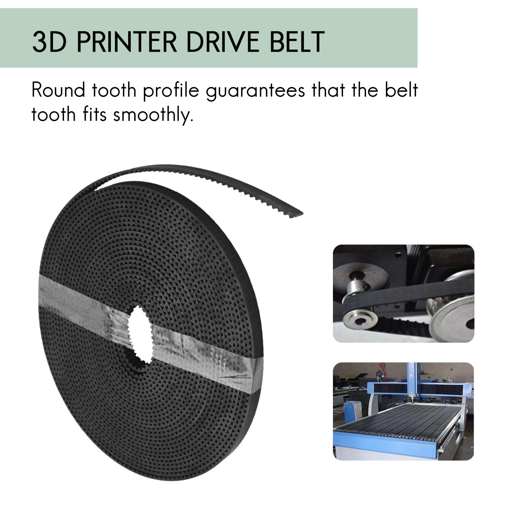 PERFECT MODERN 5Mx6mm Gt2 Timi - Gt2 Pulley recension och pris