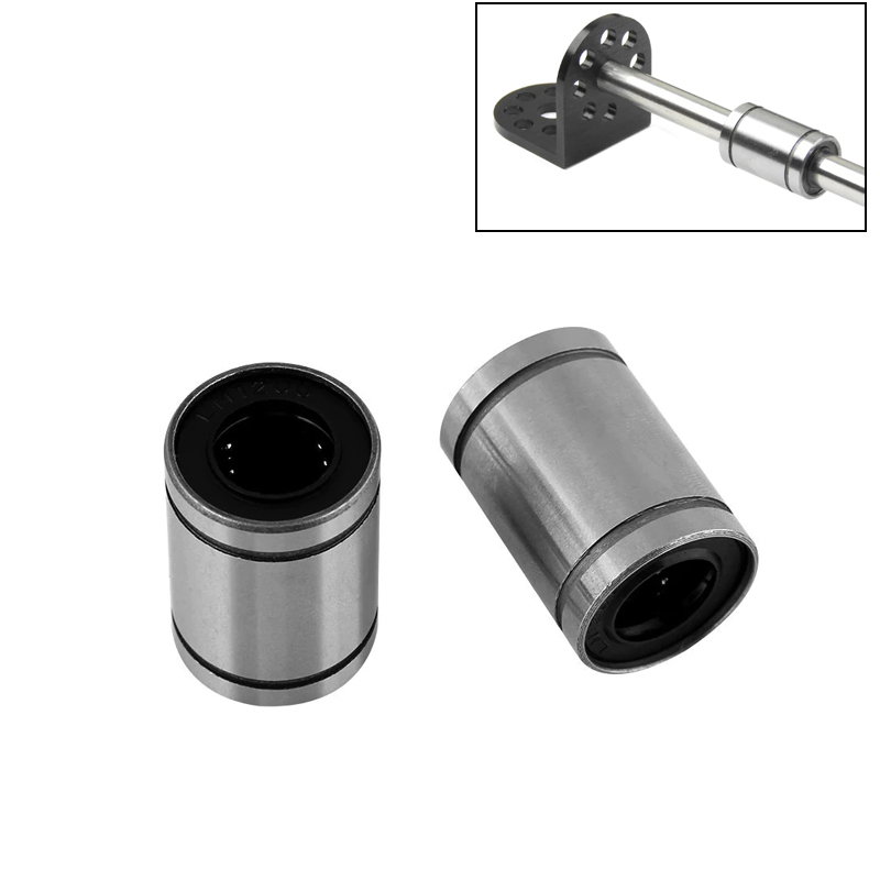 10Pcs LM6UU LM8UU LM10UU LM12U - Lm8Uu Bearing recension och pris