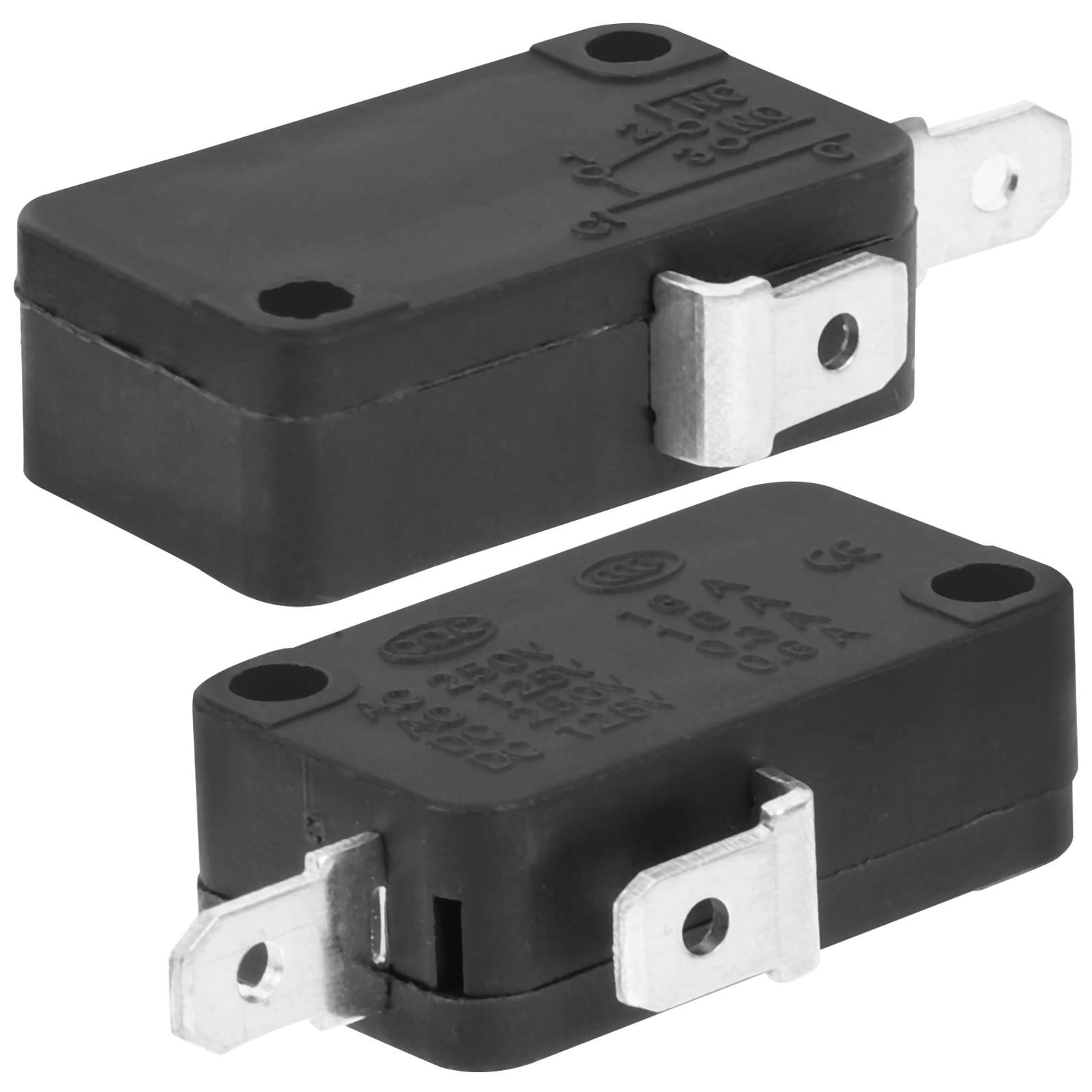 2Pcs Micro Switch 2-Pin Normal - Limit Switch recension och pris