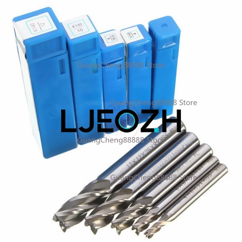 4-Blade Southwest White Steel  - End Mill Set recension och pris