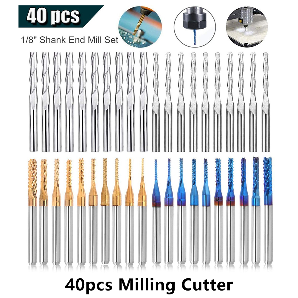 Twotrees End Mill Engraving Bi - End Mill Set recension och pris