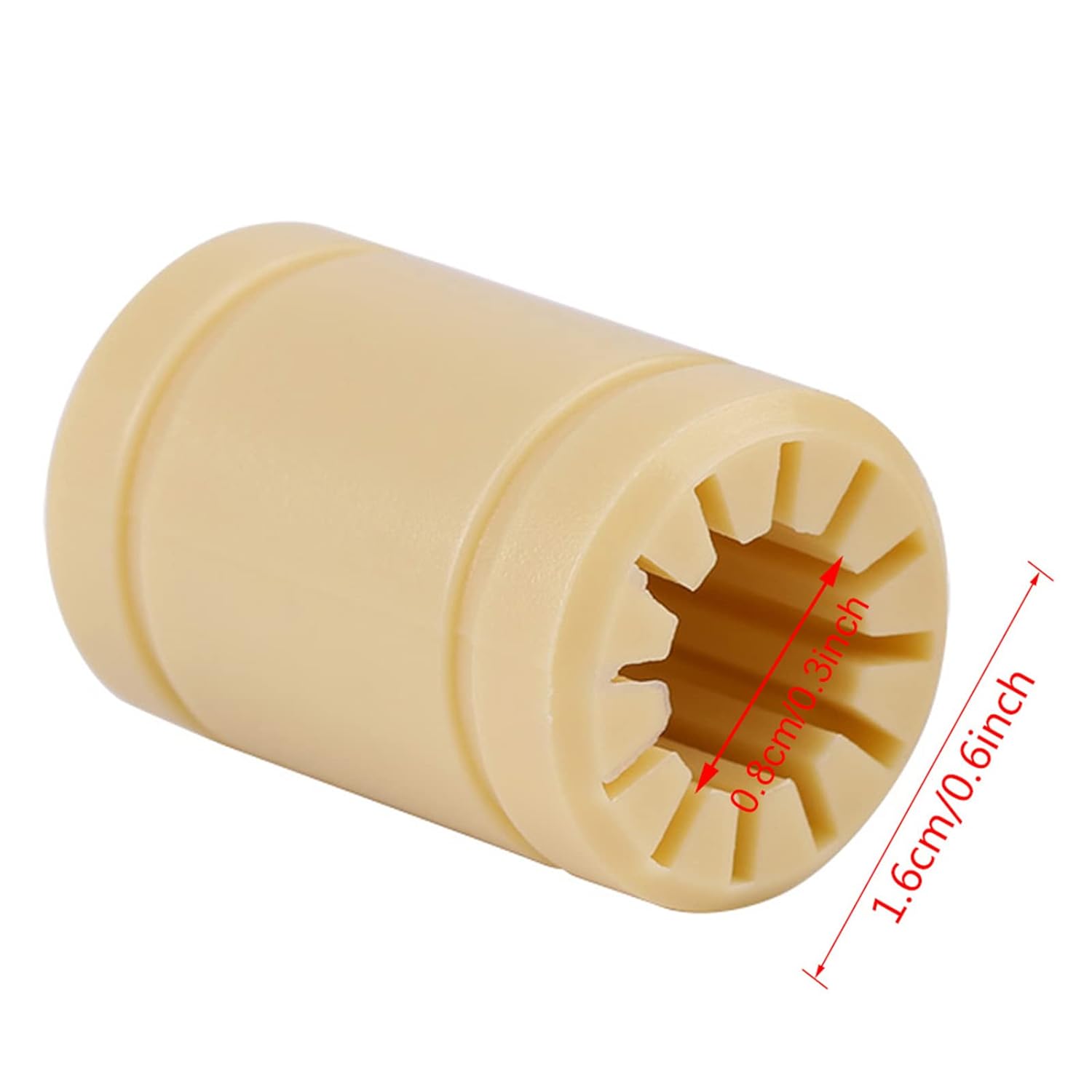 1Pc 3D Printer Solid Polymer L - Lm8Uu Bearing recension och pris