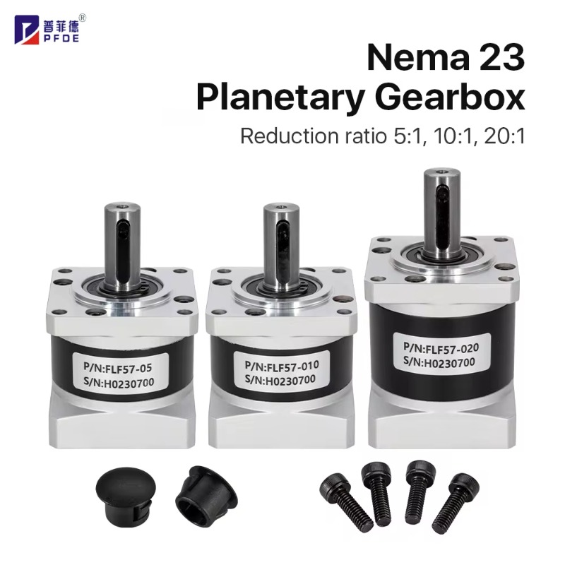 FLF57-05 Nema 23 Planetary Gea - Nema23 Stepper recension och pris