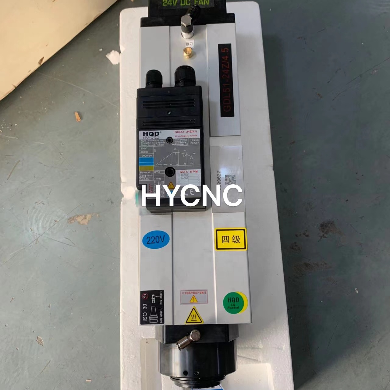 4.5 Kw Atc Spindle Iso30 Motor - Cnc Router recension och pris