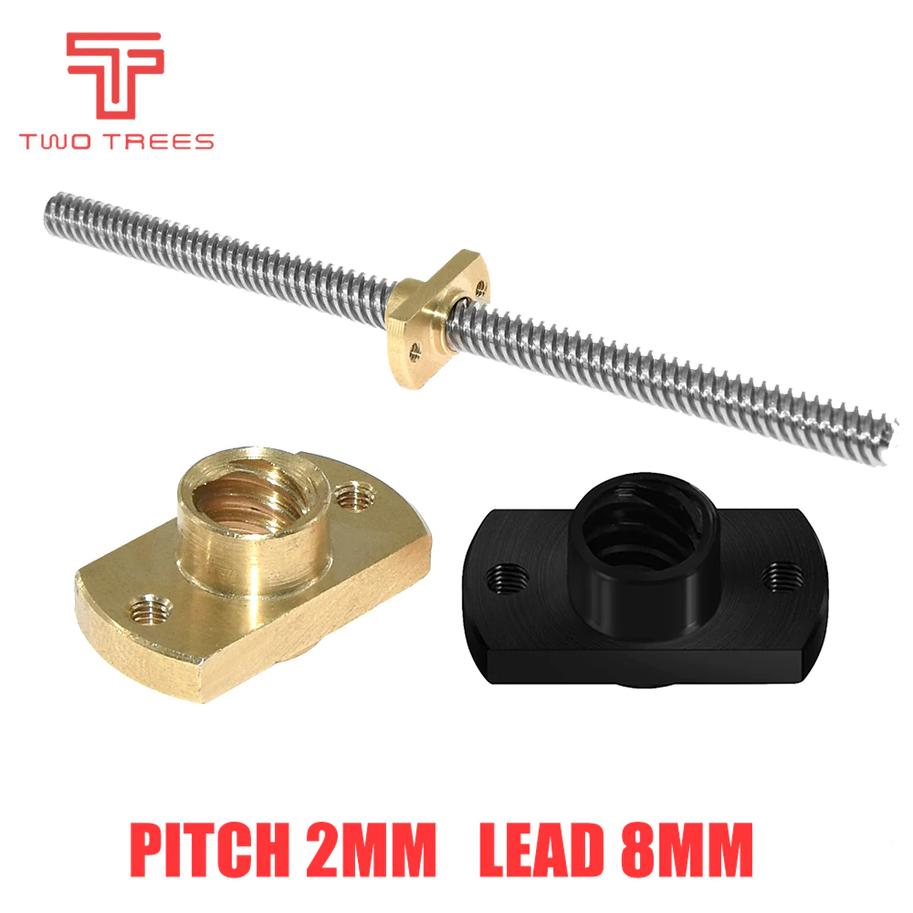 T8 Lead Screw Nut Pitch 2mm Le - Lead Screw 8Mm recension och pris