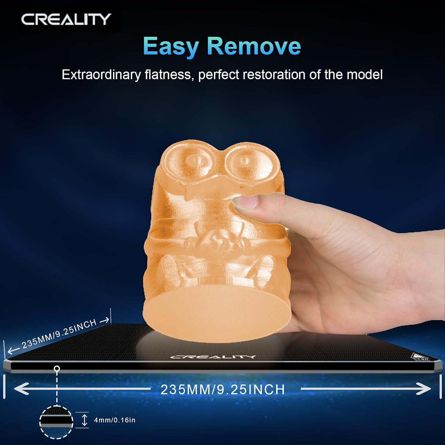 Creality Official Ender 3 Glas - Aluminium Profile 2020 recension och pris