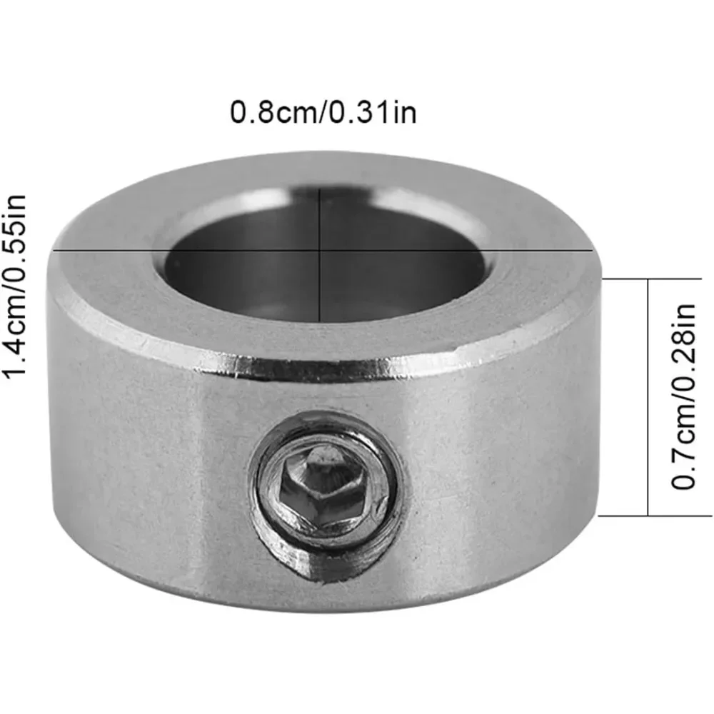 5/10/20pcs Opensource Lock Col - Lead Screw 8Mm recension och pris