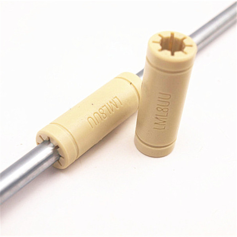 1Pc Solid Polymer LM8LUU Linea - Linear Rod 8Mm recension och pris