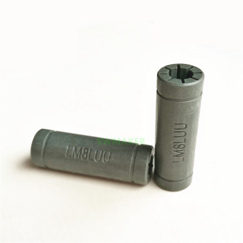 1Pc Solid Polymer LM8LUU Linea - Linear Rod 8Mm recension och pris