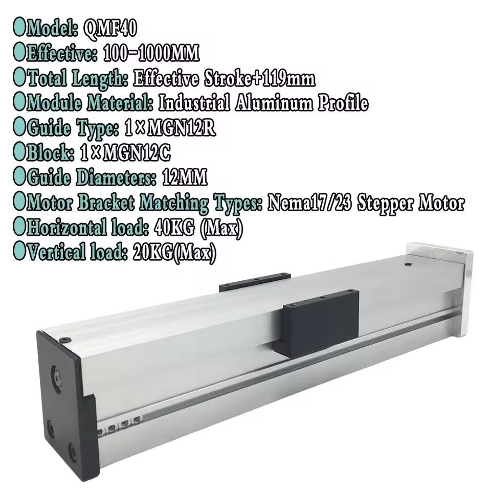 Fully Enclosed Linear Actuator - Ball Screw recension och pris