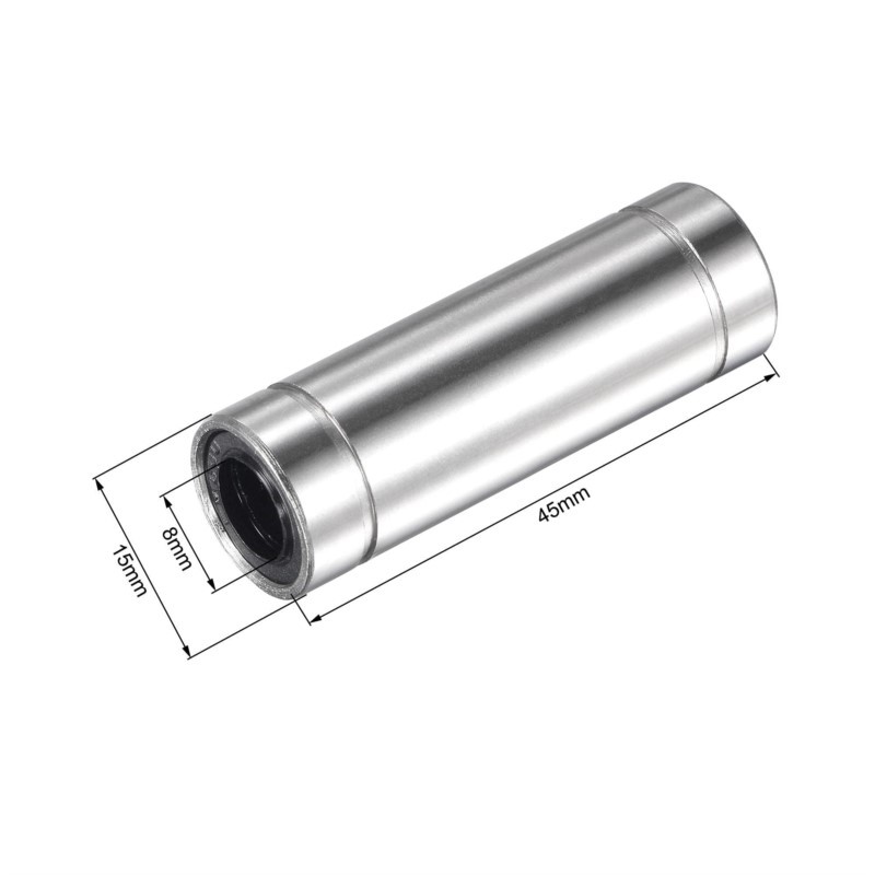 4/10pc LM6UU LM8UU LM10UU LM8L - Lm8Uu Bearing recension och pris
