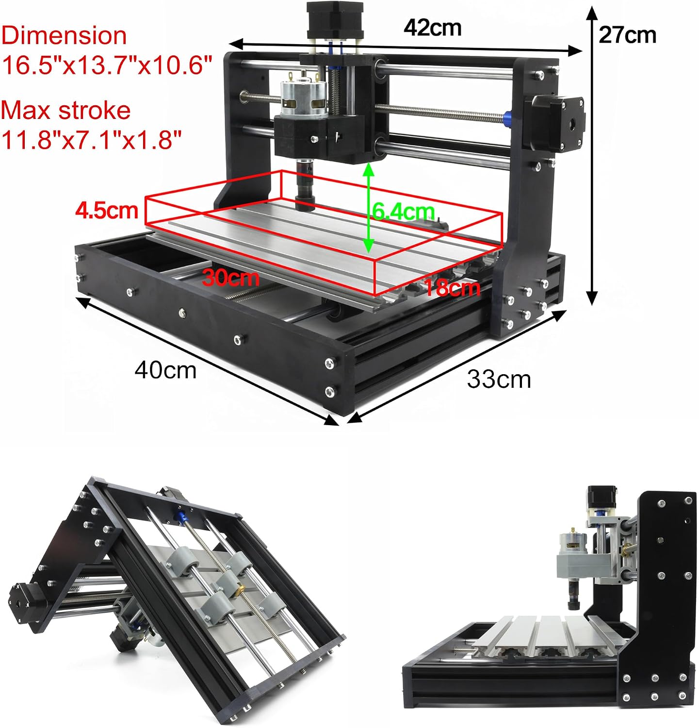 3 Axis 3018-PRO CNC Router Min - 3018 Cnc recension och pris