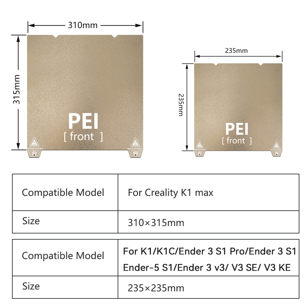 K1 Max Build Plate For Crealit - Aluminium Profile 2020 recension och pris