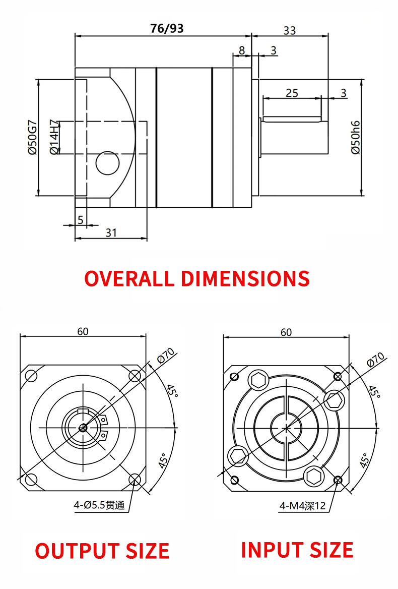 AF60 Precision Helical Planeta - Nema23 Stepper recension och pris