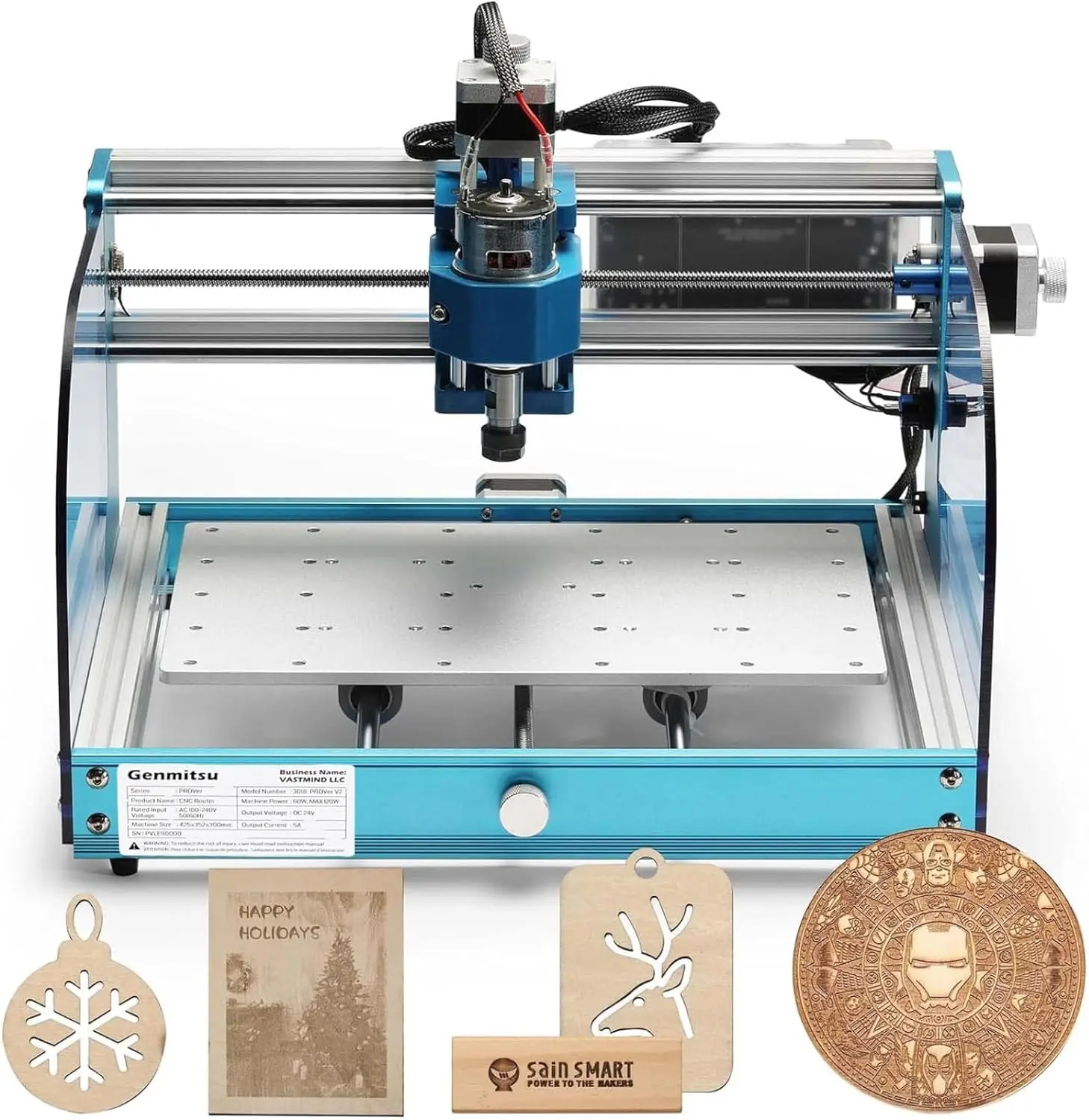 Genmitsu CNC Milling Machine W - 3018 Aluminium Cnc recension och pris