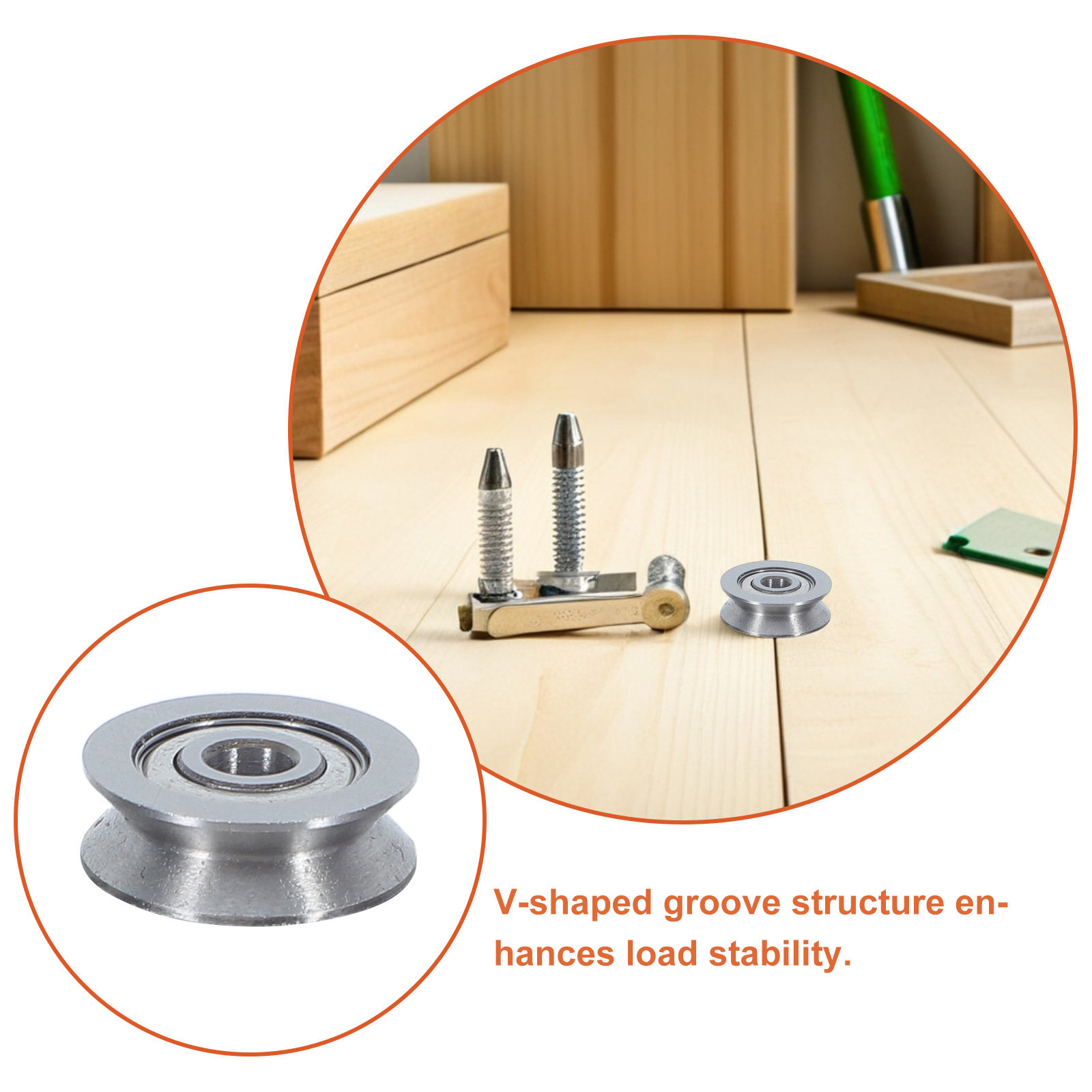 20Pcs V-Groove Bearing Pulley  - Linear Rail recension och pris