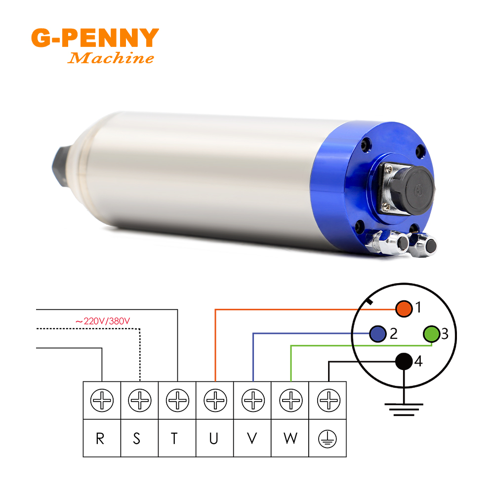 G-PENNY 2.2KW ER20 Metal Water - Water Cooled Spindle recension och pris